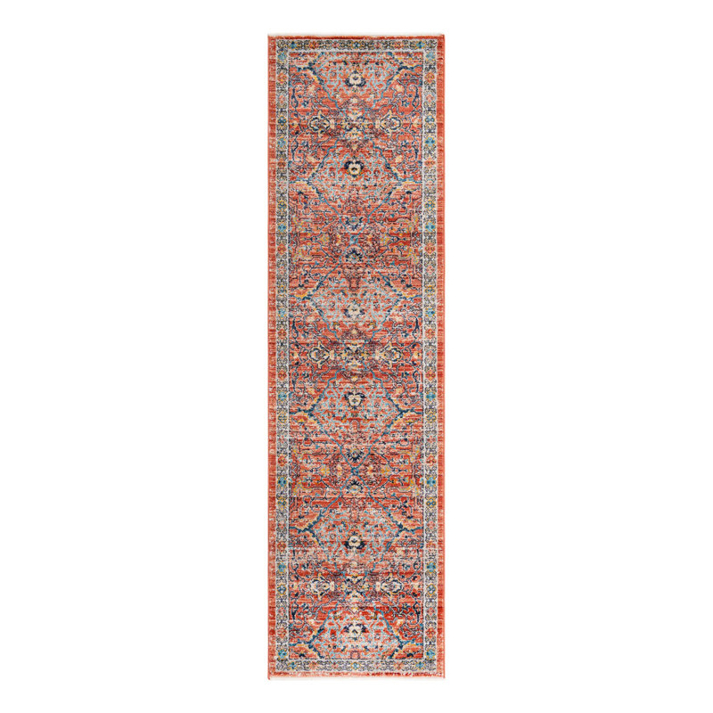 Alkire Floral Indoor Rug, Runner 2'7" x 10'2"