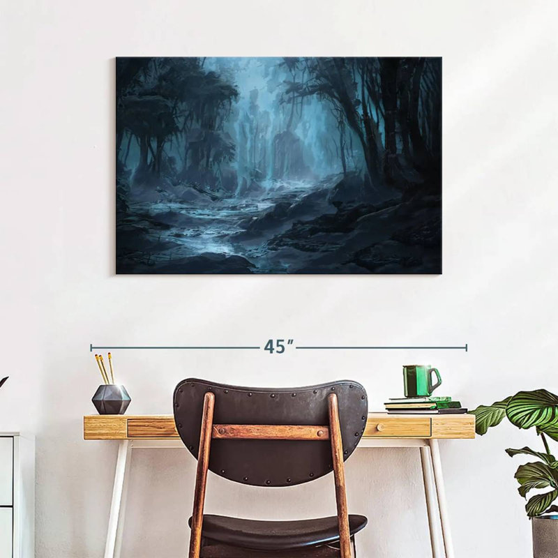 Kelan Dark Fantasy, 26" H x 39" W