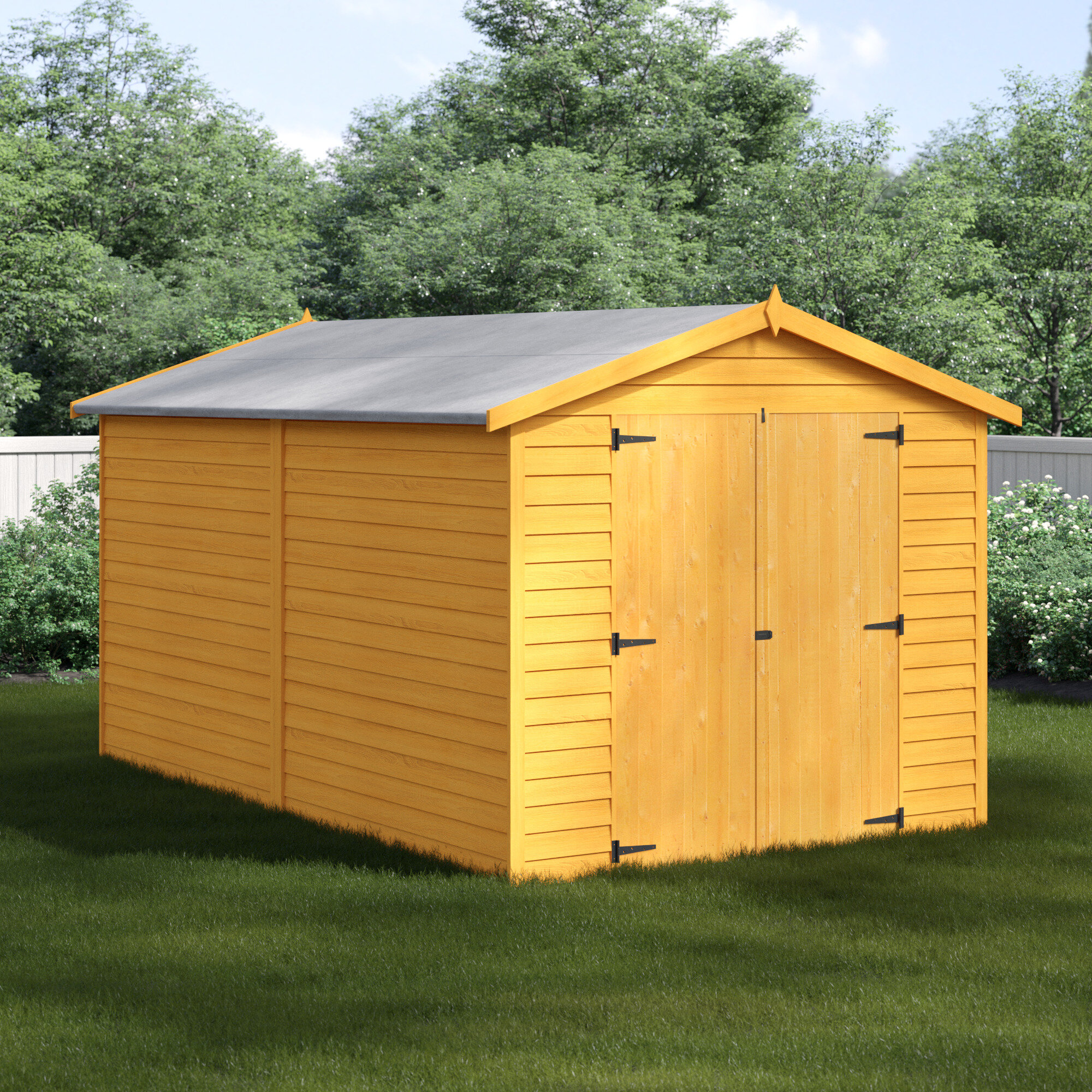 8 x 12 hot sale wood shed kits