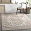 Eldon Pale Pink/Teal Rug-230683742