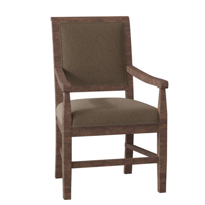 Chaise avec accoudoirs à dossier King Louis tapissier Chatham