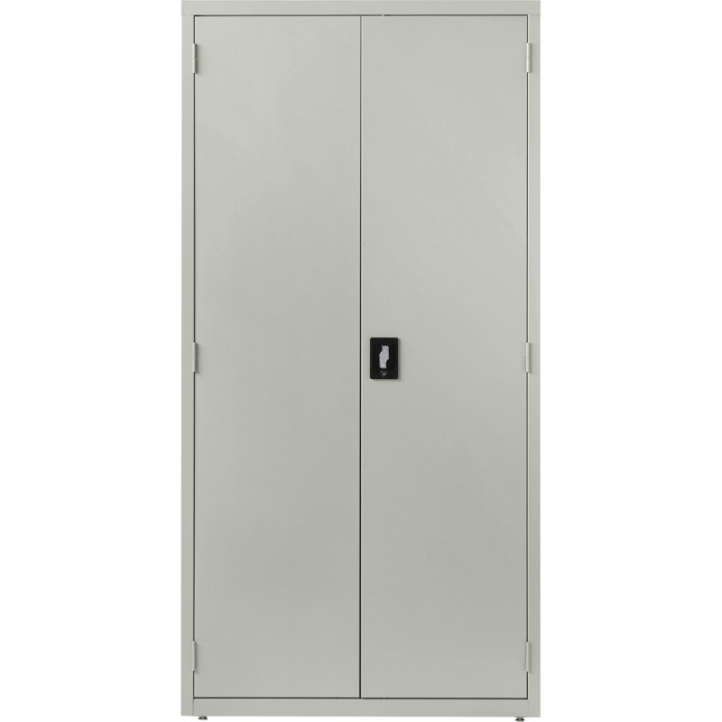 Pabel 24'' Wide 5 - Shelf Storage Cabinet, Light Gray
