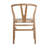 Commercial Y-Back Style Wood and Kraft Paper Stack Dining Chair-734045126-738031036