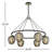Rundy 5 - Light Wagon Wheel Chandelier-119241936