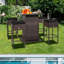 Ensemble de 5 tabourets de bar Patiojoy