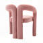 Fauteuil de cuisine en velours rembourré-2045468966