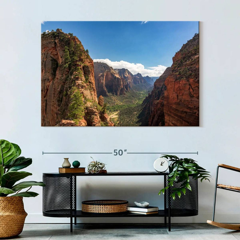 Alvord Bionless Zion National Park, H 34 po x l 51 po