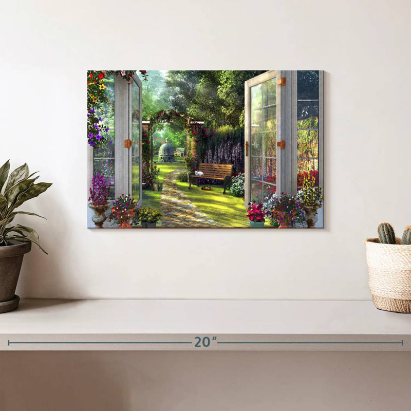 Senne Home Garden View, H 8 po x l 12 po