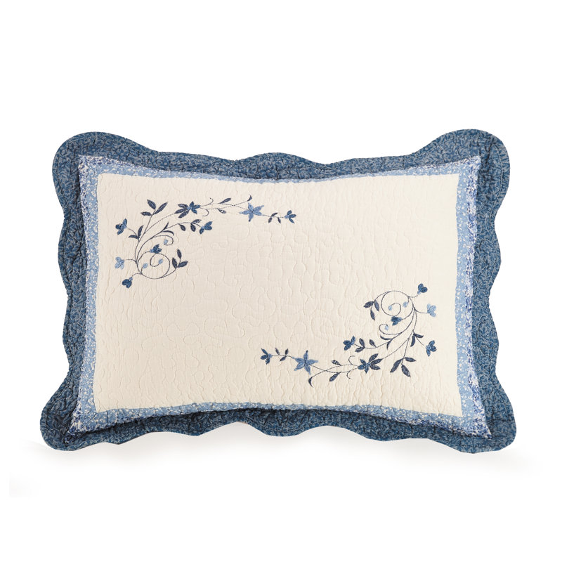 Taie décorative 100% coton Simona, Standard / simple