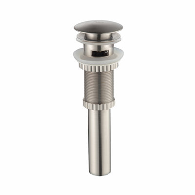 Exquisite Pop-Up Bathroom Sink Drain With Overflow