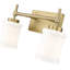 Meuble-lavabo 2 lumières Zowie-100157245