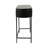 Hokku Designs Ribbed Natural Mango Wood And Metal Cabinet, 45X30