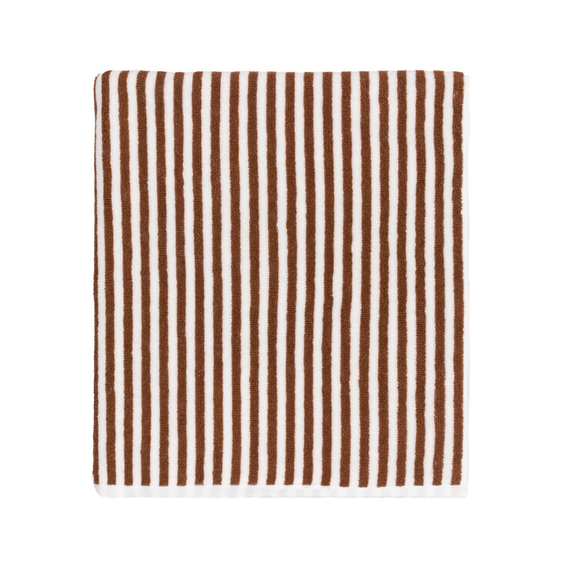 Hebden Bath Sheet, Orange