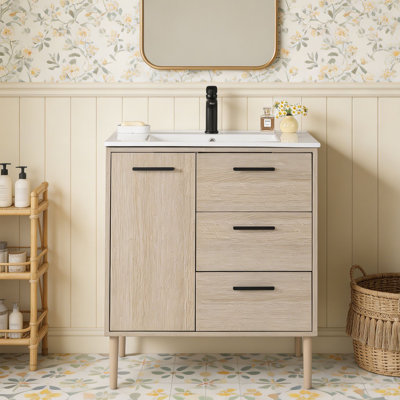 Ensemble de meuble-lavabo simple 30 po Fias