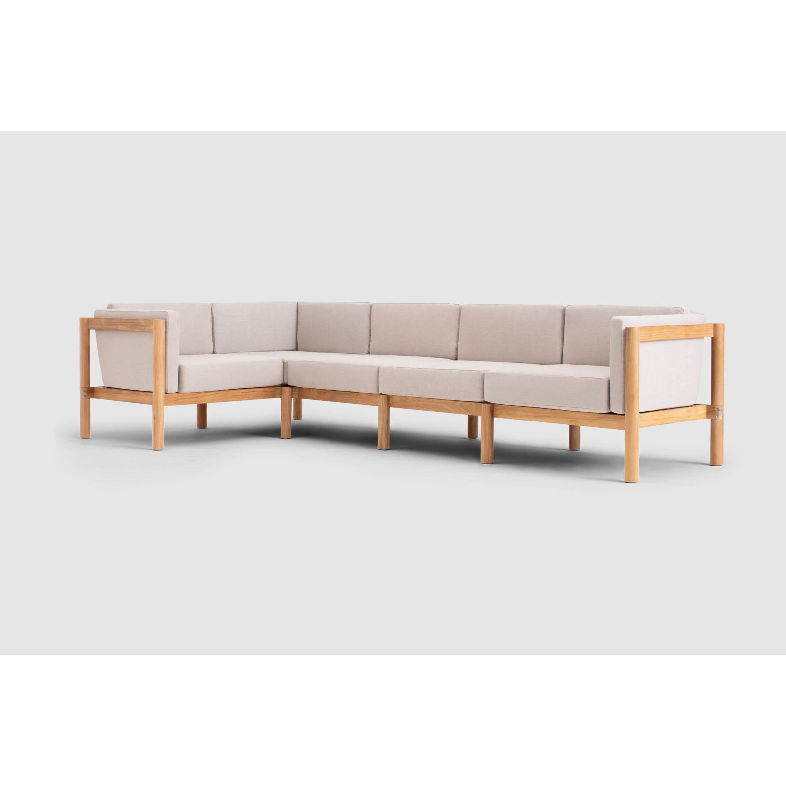 Haven 118" Sunbrella® Patio Sectional, Sunbrella Ashe, 5