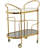 Brassie Metal Bar Cart