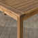 Alfonsi Rectangular Acacia Outdoor Dining Table