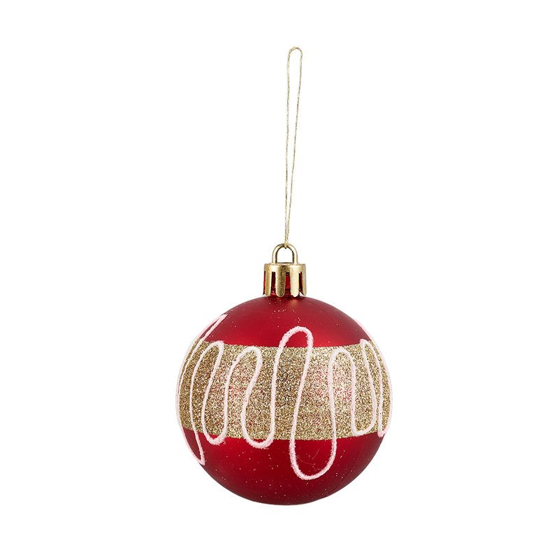 6cm Plastic / Acrylic Bauble