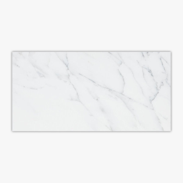 Statuary 18" x 36" Marble Look Wall & Floor Tile