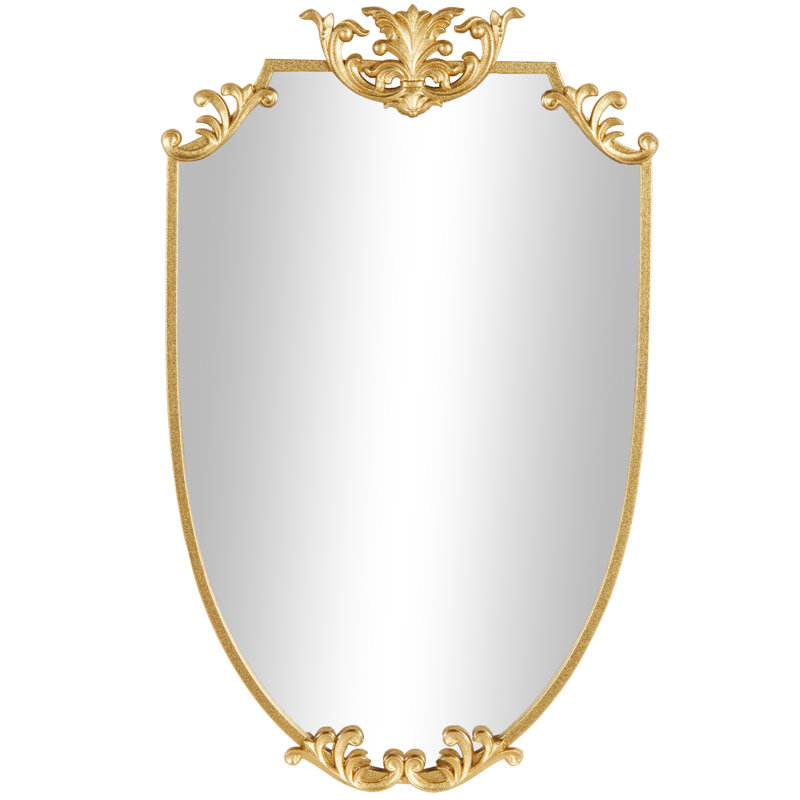 Krystn Metal Oval Wall Mirror