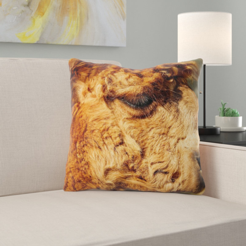 Coussin décoratif alpaca