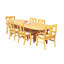 Osborne Outdoor Teak Dining Set-1167368681-1167368684