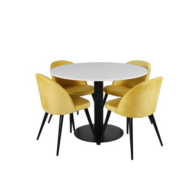 Tobey 4 - Person Dining Set
