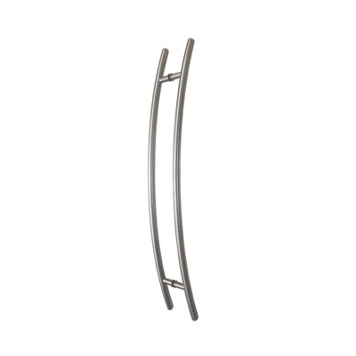Poignée de porte élégante en demi-lune
