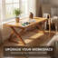 Solid Wood Dining Table For Small Homes: Rectangular Dining Table For The Living Room-980014053