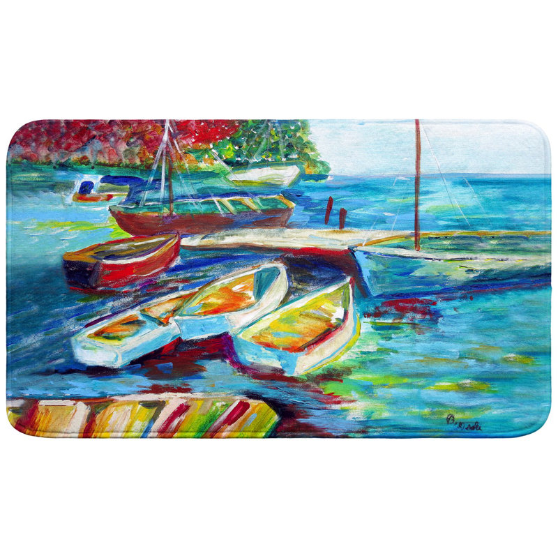 Tapis de bain Betsy Marina II, L 30 po x l 18 po