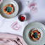 Assiette à pâtes en céramique 11,02 po Pistache