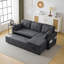 3 Seater Linen Sofa-1497130516