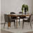 Brennon Faux Leather Upholstered Metal Side Chair-1374291002