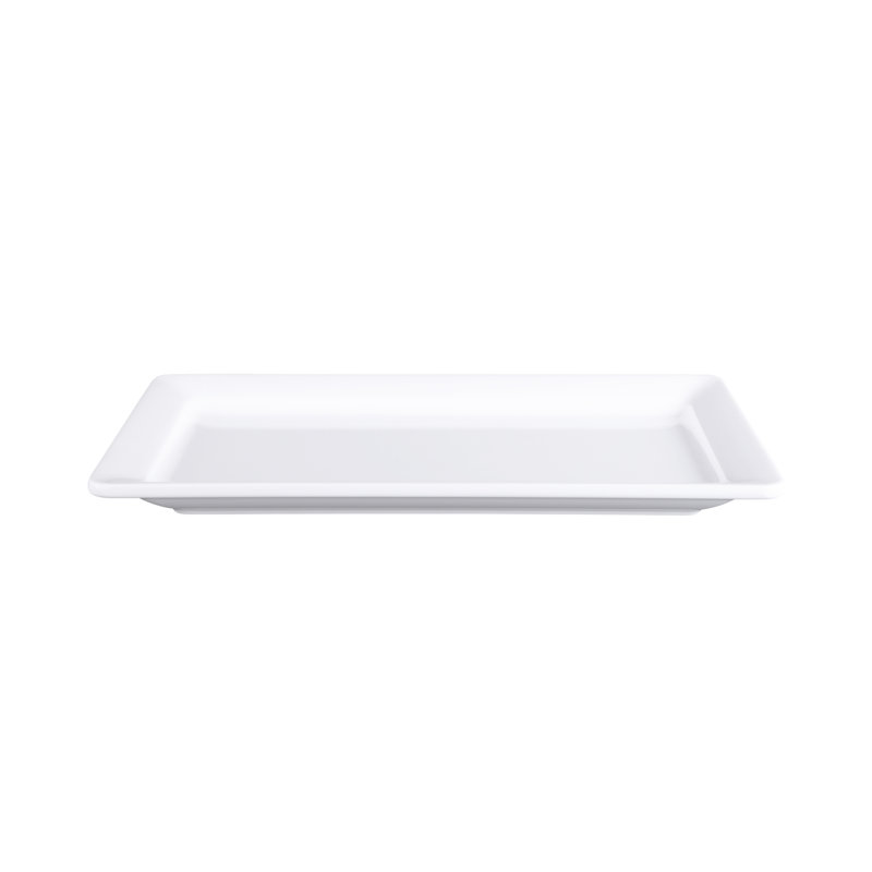 Elite Global Solutions Vogue Melamine Platter, 1.13" H x 13" W x 7" D