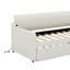 Lit de jour simple tapissier avec couchette et USB-686468497