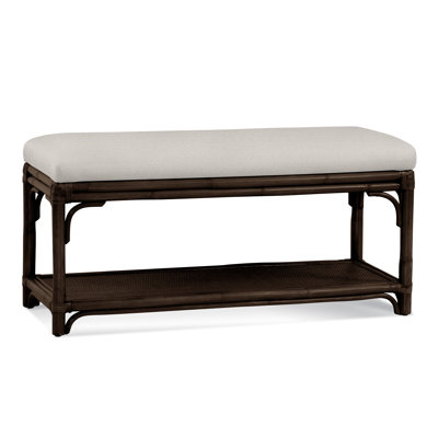 Banc de rangement en osier Summer Retreat