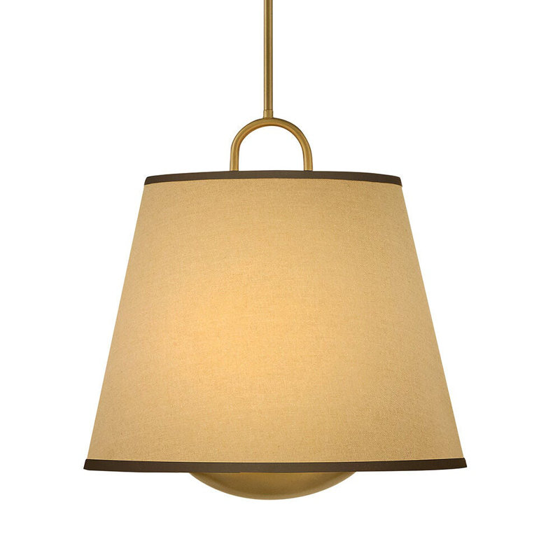 Hinkley Sonia Pendant Light, Lacquered Brass