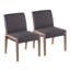 Fonce 18'' H Velvet Upholstered Parsons Chair-73284825-73284829