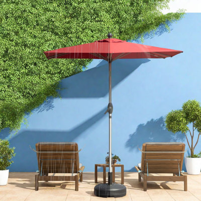 Parasols de patio rectangulaires réglables, cadre en aluminium et métal, abat-jour de salle à manger moderne