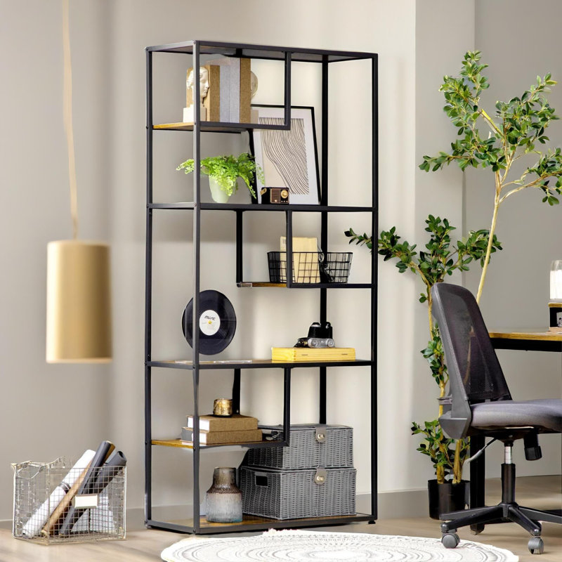 Jorie 180cm H x 83cm W Standard Bookcase