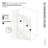 Vela 47 in. x 78 in. Fully Frameless Single Fixed Shower Panel-91036635