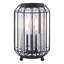 Naeva Table Lamp Matt Black and Crystal