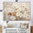 Minimalism Beige Geraniums II - Geraniums Canvas Art Set-218304575-218304574