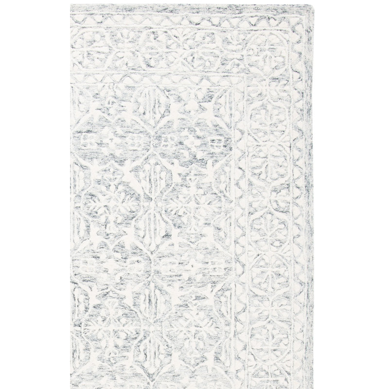 Pezanetti Hand Tufted Wool And Cotton With Latex Oriental Rug, Runner 2'3" x 8'