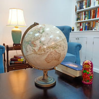 Darby Home Co Globe terrestre antique français ou anglais et Commentaires -  Wayfair Canada