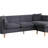 Fabric Sectional Sofa Chaise