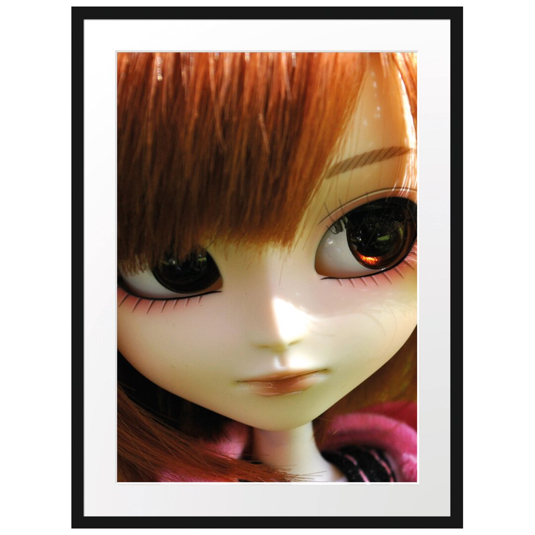 Gerahmter Kunstdruck Pullip Doll in Summer Meadow