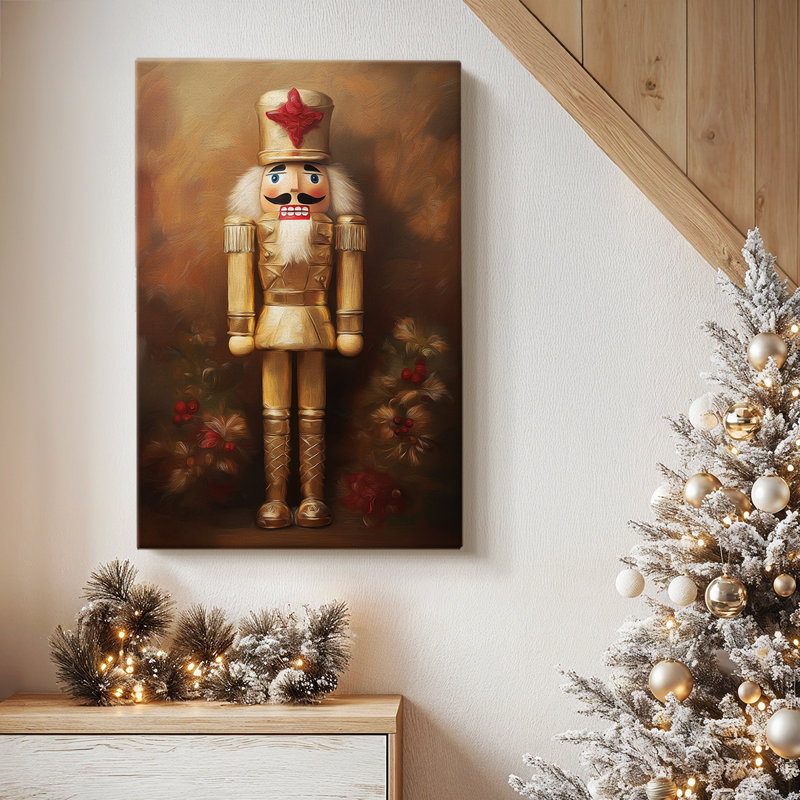 Toile tendue miel-Carol, H 18 po x l 12 po