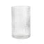 Ensemble de votive en verre 3 pièces