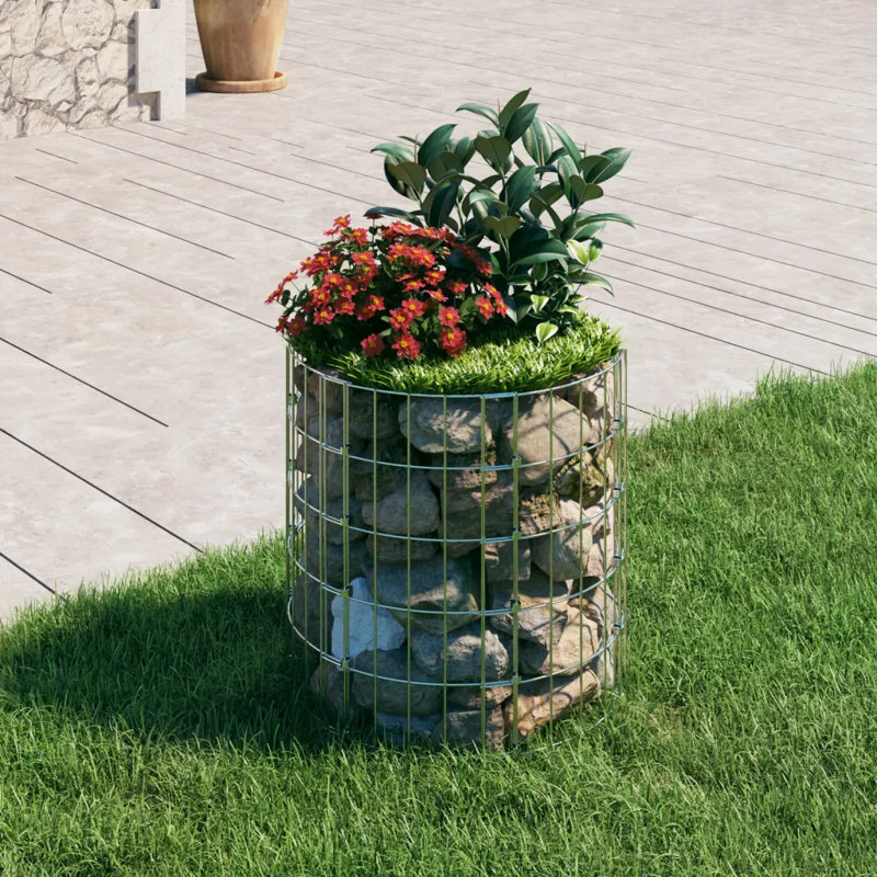Abuzahr Metal Raised Garden Bed, 50cm H x 50cm W x 50cm D